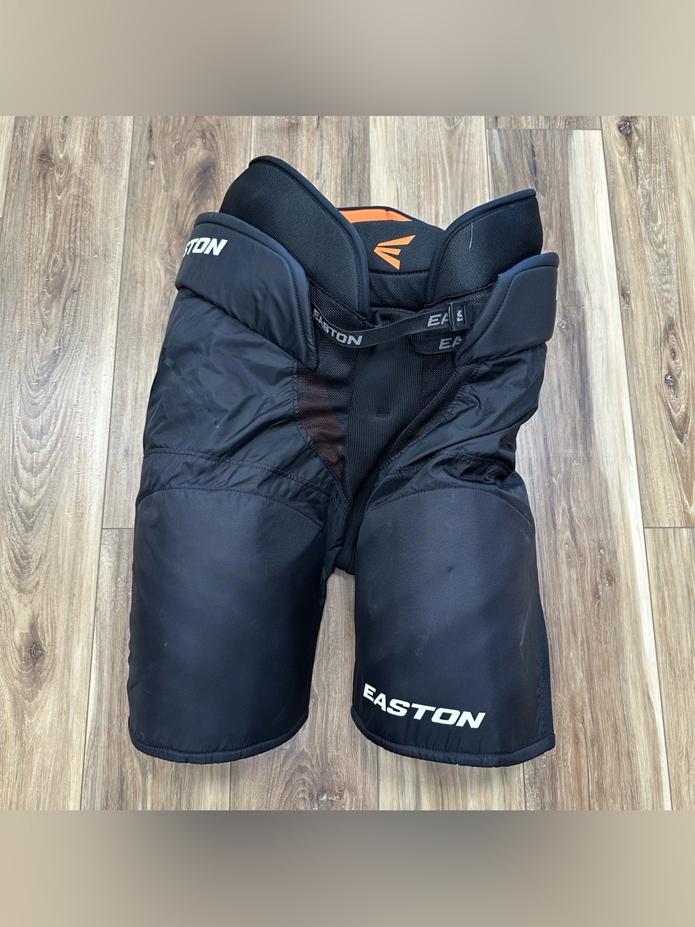 Easton Mako M3 Hockey Pants, Black Orange, Senior XL